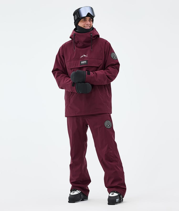 Dope Blizzard Skibukse Herre Burgundy, Image 2 of 5