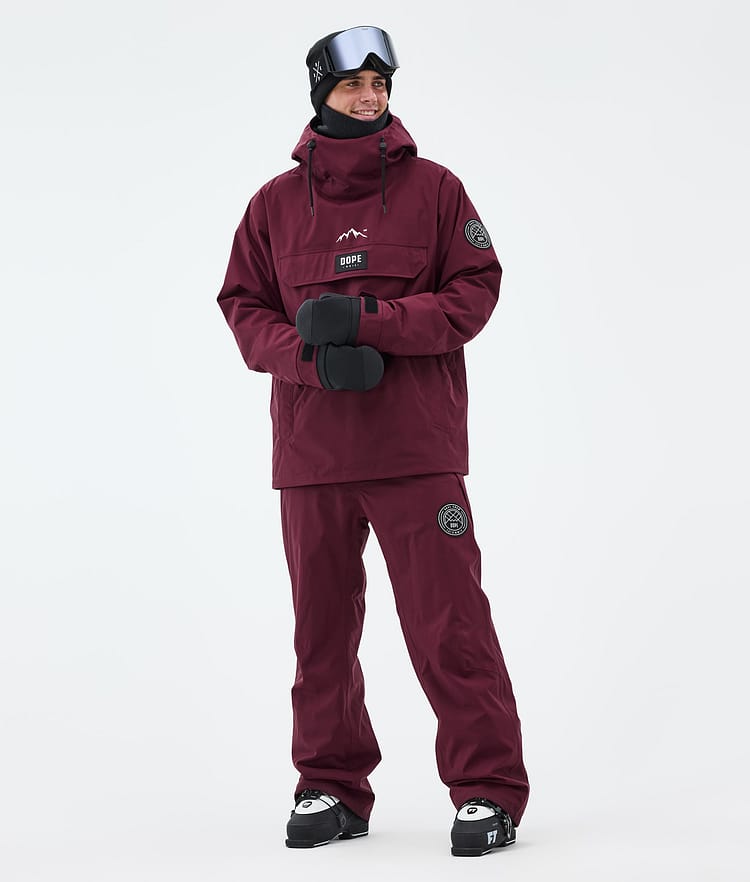 Dope Blizzard Skibukse Herre Burgundy, Bilde 2 av 5