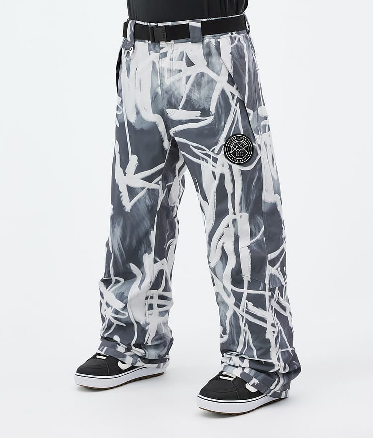 Dope Blizzard Snowboardbukse Herre Scribble Black, Bilde 1 av 5