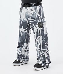 Dope Blizzard Snowboardbukse Herre Scribble Black