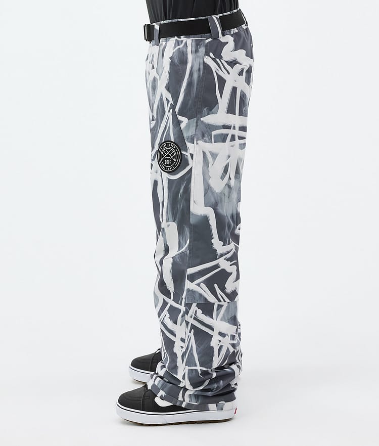 Dope Blizzard Snowboardbukse Herre Scribble Black, Bilde 3 av 5