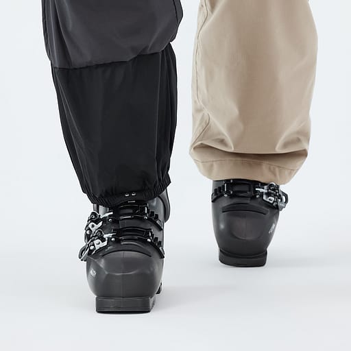 Elastiske snøgamasjer.
