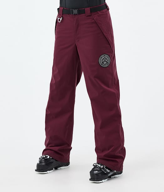 Dope Blizzard W Skibukse Dame Burgundy
