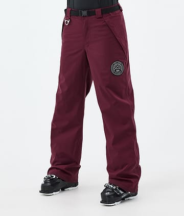 Dope Blizzard W Skibukse Dame Burgundy