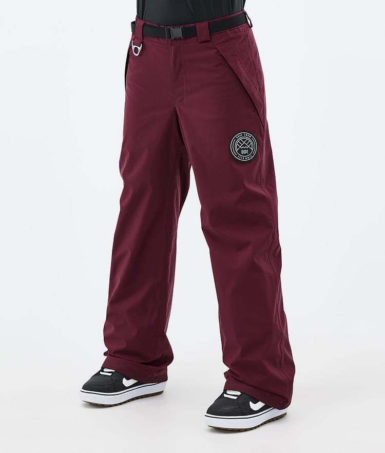 Dope Blizzard W Snowboardbukse Dame Burgundy, Bilde 1 av 5