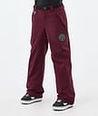 Dope Blizzard W Snowboardbukse Dame Burgundy