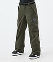 Dope Blizzard W Snowboardbukse Dame Olive Green