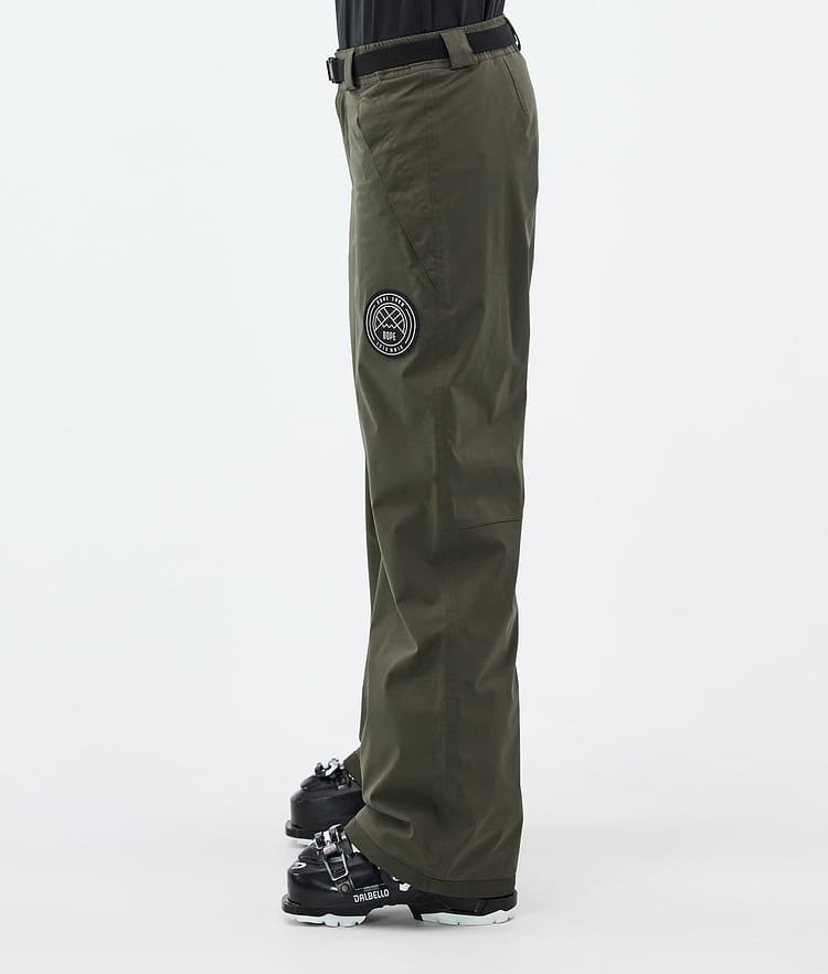 Dope Blizzard W Skibukse Dame Olive Green, Bilde 3 av 5