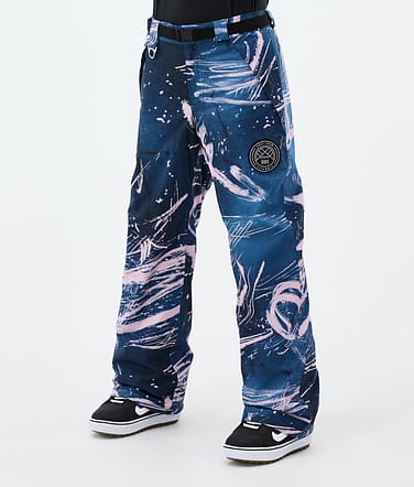 Dope Blizzard W Snowboardbukse Dame Carvings Pink