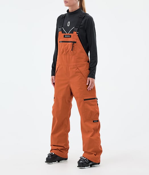 Dope Vertex W Skibukse Dame Burned Orange