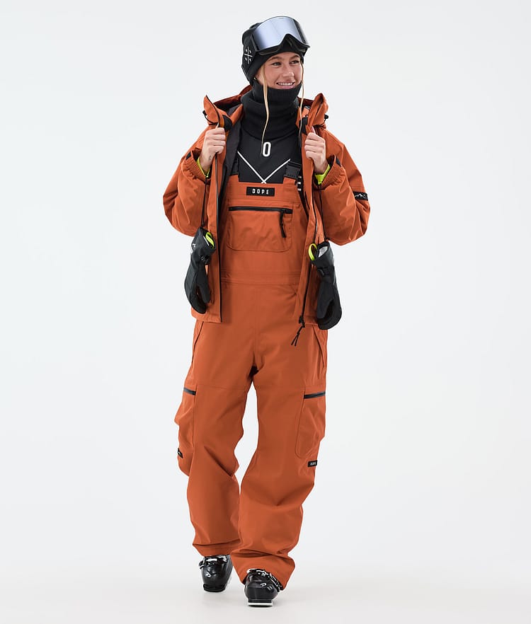 Dope Vertex W Skibukse Dame Burned Orange, Bilde 2 av 7