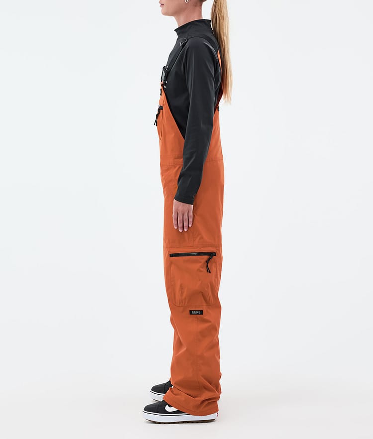 Dope Vertex W Snowboardbukse Dame Burned Orange, Bilde 3 av 7
