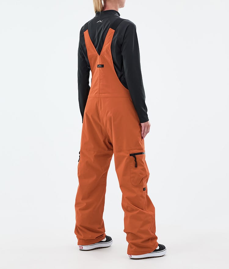 Dope Vertex W Snowboardbukse Dame Burned Orange, Bilde 4 av 7