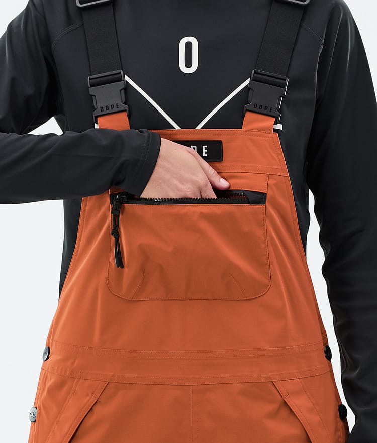 Dope Vertex W Skibukse Dame Burned Orange, Bilde 6 av 7