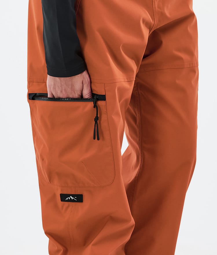 Dope Vertex W Snowboardbukse Dame Burned Orange, Bilde 7 av 7