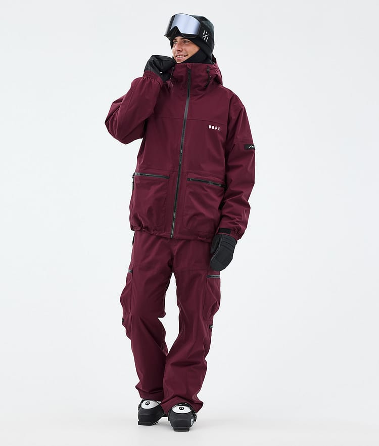 Dope Vertex Skijakke Herre Burgundy, Bilde 2 av 8