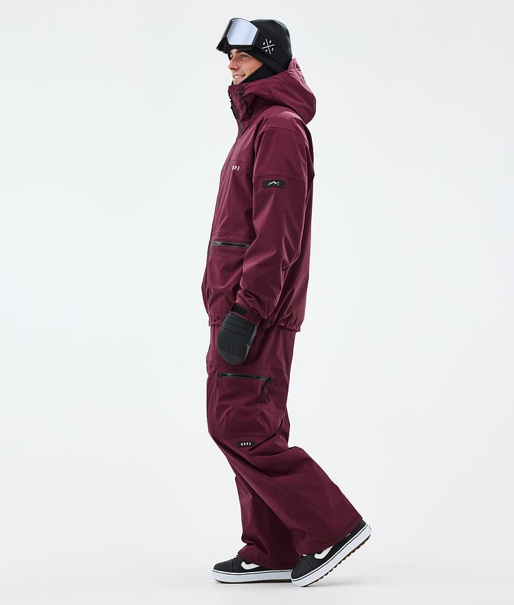 Dope Vertex Snowboardjakke Herre Burgundy, Bilde 3 av 8