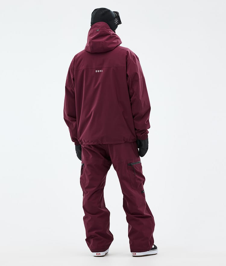 Dope Vertex Snowboardjakke Herre Burgundy, Bilde 4 av 8