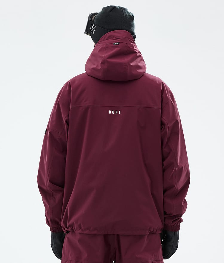 Dope Vertex Snowboardjakke Herre Burgundy, Bilde 6 av 8