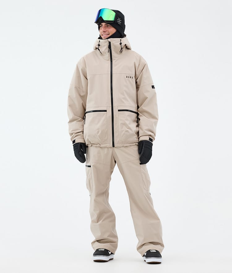 Dope Vertex Snowboardjakke Herre Sand, Bilde 2 av 8