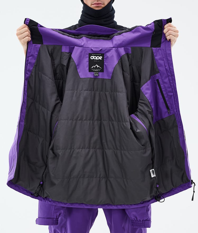 Dope Vertex Skijakke Herre Vivid Purple, Bilde 8 av 8