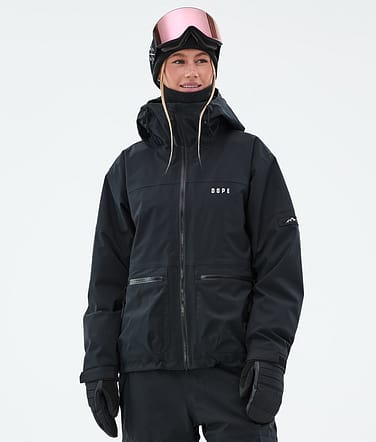 Dope Vertex W Snowboardjakke Dame Black