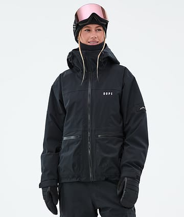 Dope Vertex W Snowboardjakke Black
