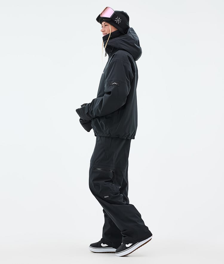 Dope Vertex W Snowboardjakke Dame Black, Bilde 3 av 8