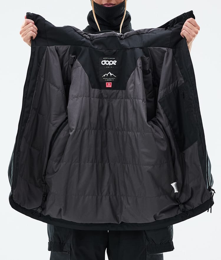 Dope Vertex W Snowboardjakke Dame Black, Bilde 8 av 8