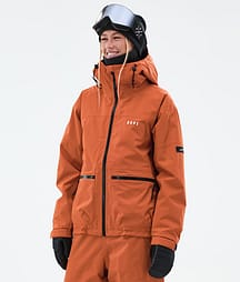 Dope Vertex W Snowboardjakke Dame Burned Orange