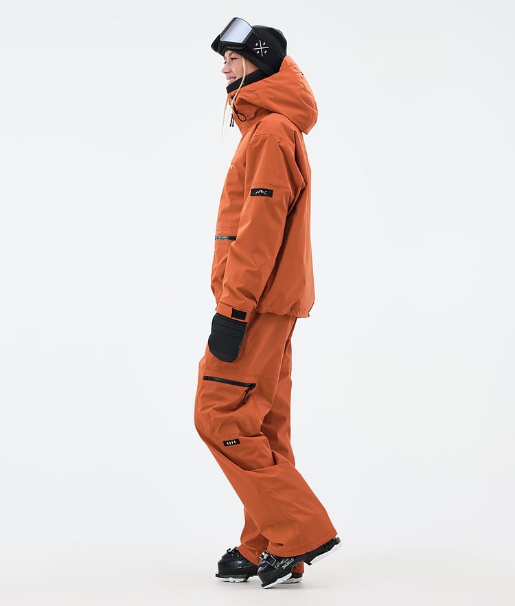 Dope Vertex W Skijakke Dame Burned Orange, Bilde 3 av 8