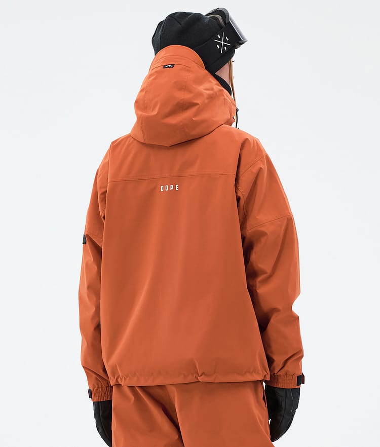 Dope Vertex W Snowboardjakke Dame Burned Orange, Bilde 6 av 8