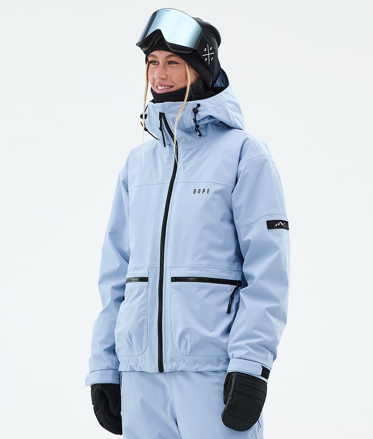 Dope Vertex W Snowboardjakke Dame Light Blue, Bilde 1 av 8