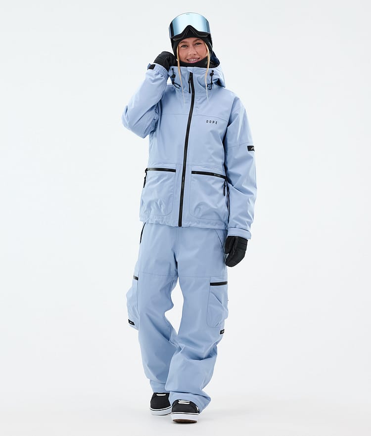 Dope Vertex W Snowboardjakke Dame Light Blue, Bilde 2 av 8