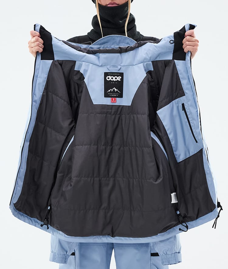 Dope Vertex W Snowboardjakke Dame Light Blue, Bilde 8 av 8