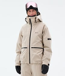 Dope Vertex W Snowboardjakke Dame Sand