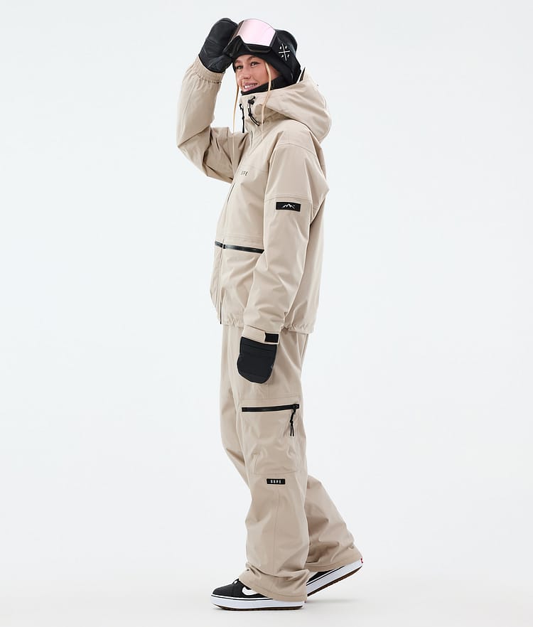 Dope Vertex W Snowboardjakke Dame Sand, Bilde 3 av 8