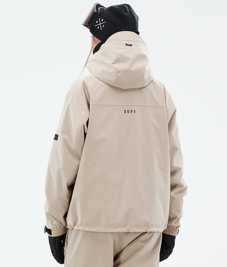 Dope Vertex W Snowboardjakke Dame Sand, Bilde 6 av 8