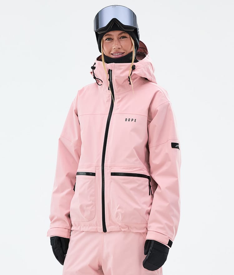 Dope Vertex W Snowboardjakke Dame Soft Pink, Bilde 1 av 8