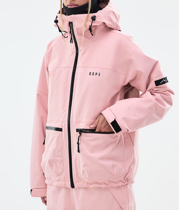 Dope Vertex W Snowboardjakke Dame Soft Pink, Bilde 7 av 8