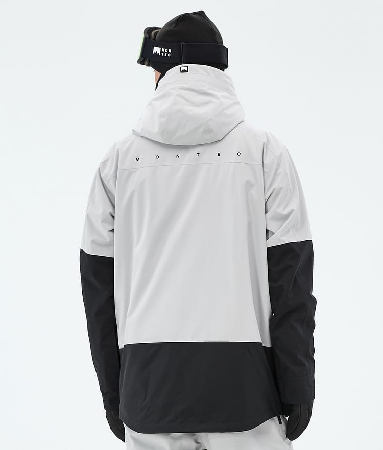 Montec Arch Snowboardjakke Herre Light Grey/Black, Bilde 7 av 10