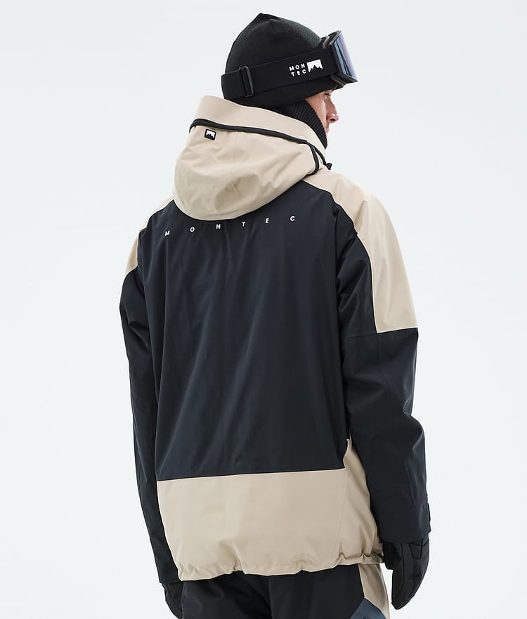 Montec Morpheus Snowboardjakke Herre Sand/Black/Metal Blue, Bilde 6 av 9