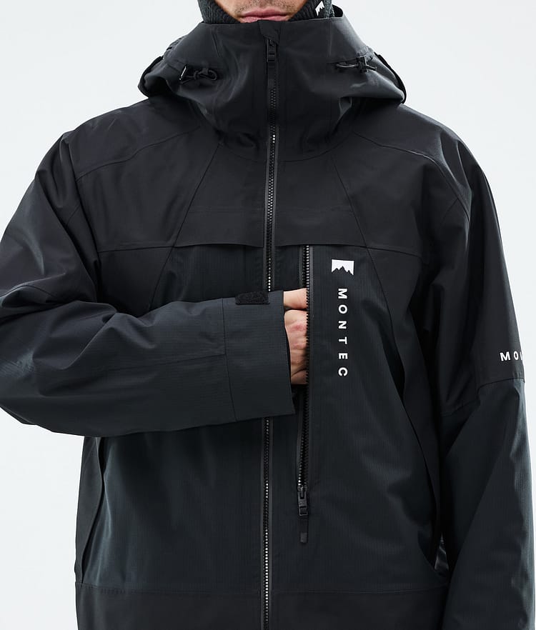 Montec Oracle Snowboardjakke Herre Black, Bilde 9 av 10