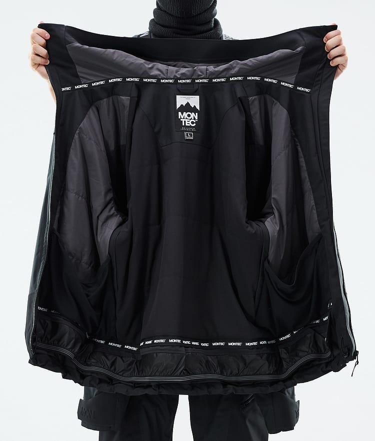 Montec Oracle Snowboardjakke Herre Black, Bilde 10 av 10