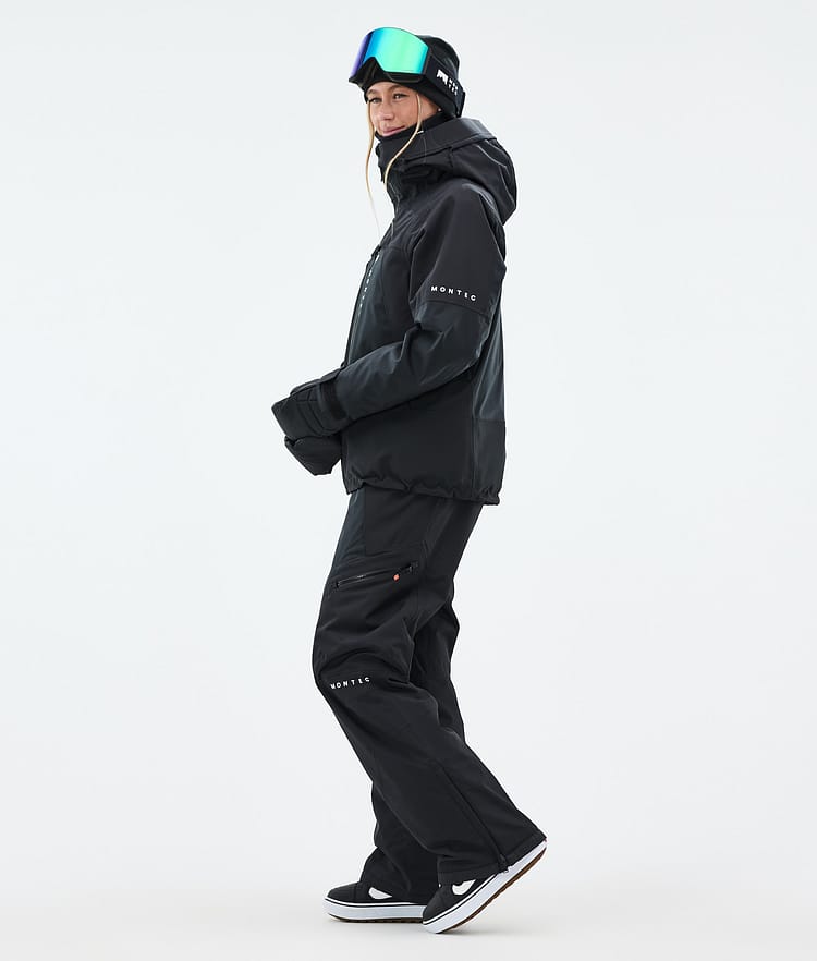 Montec Oracle W Snowboardjakke Dame Black, Bilde 4 av 10