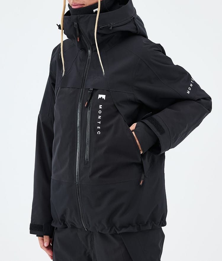 Montec Oracle W Snowboardjakke Dame Black, Image 7 of 9