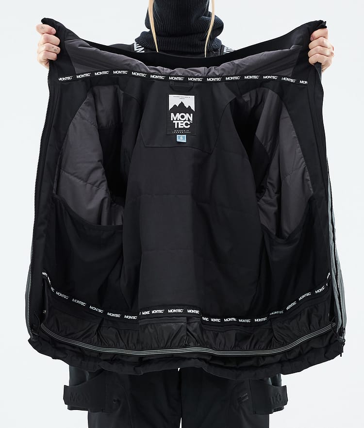 Montec Oracle W Snowboardjakke Dame Black, Bilde 10 av 10