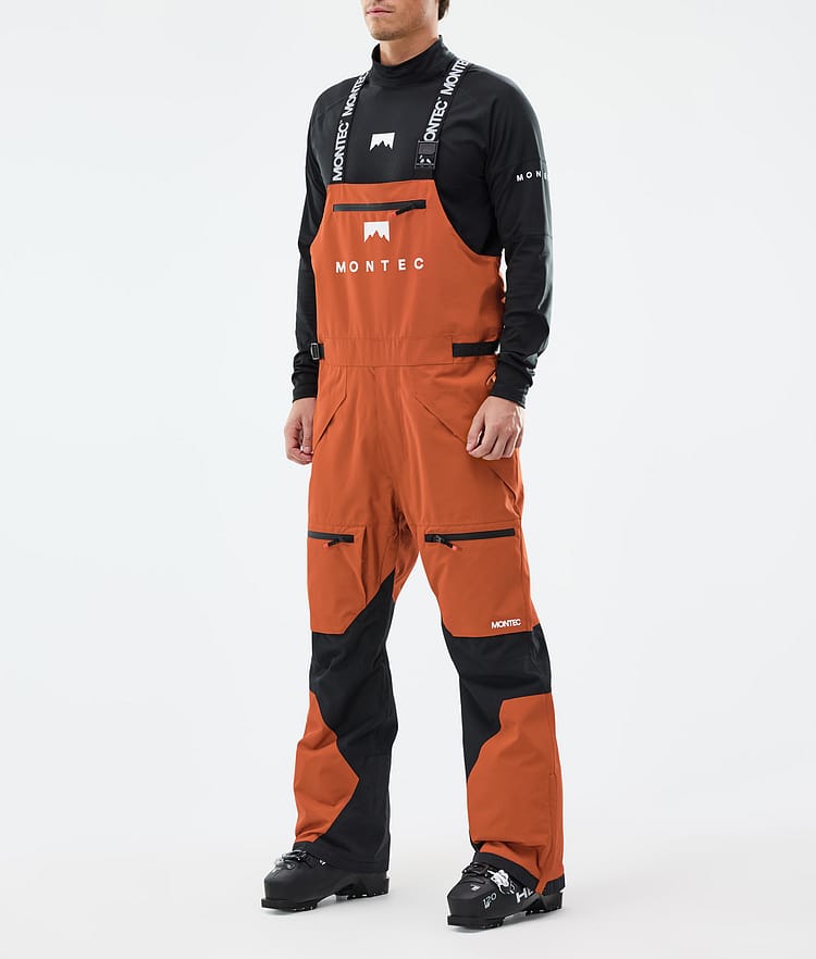 Montec Arch Skibukse Herre Burned Orange/Black, Bilde 1 av 6
