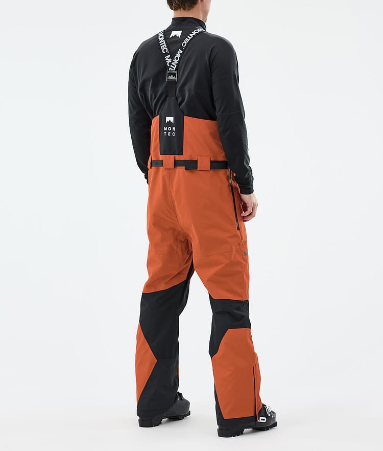 Montec Arch Skibukse Herre Burned Orange/Black, Bilde 3 av 6
