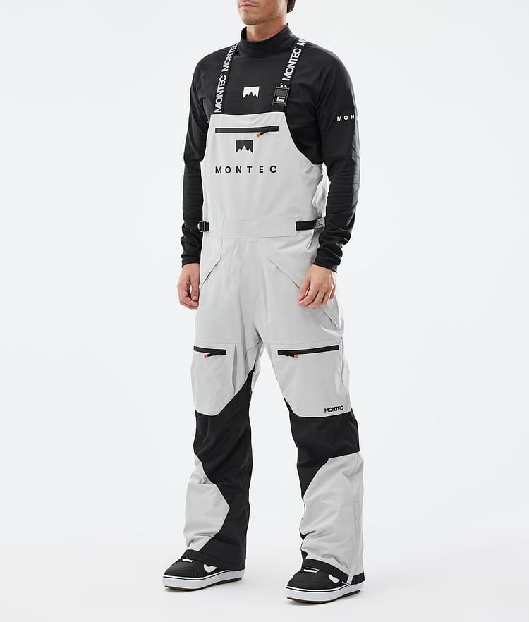 Montec Arch Snowboardbukse Herre Light Grey/Black, Bilde 1 av 6